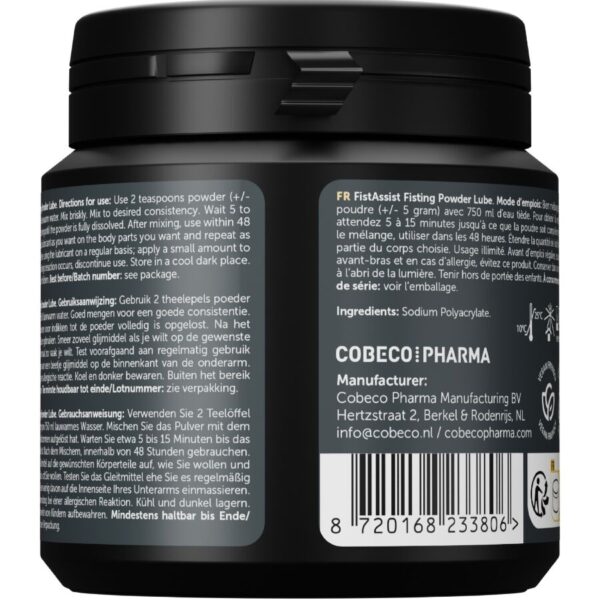 Cobeco Fist Assist — Powder Lubricant, 135 g — Lubes — view 2