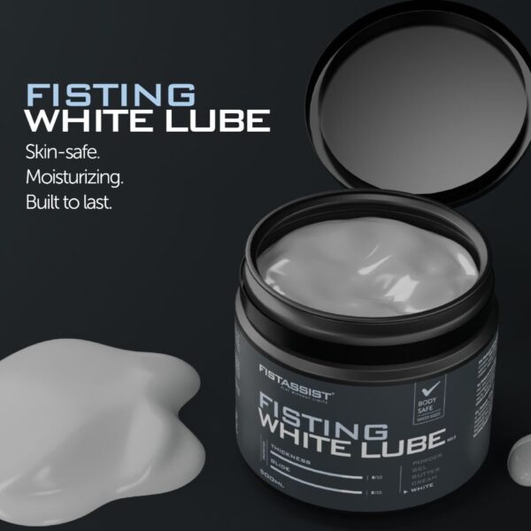 Cobeco Fist Assist — White Lube, Vegan, 500 ml, Extra-Thick — Creamy Lubricants — view 3