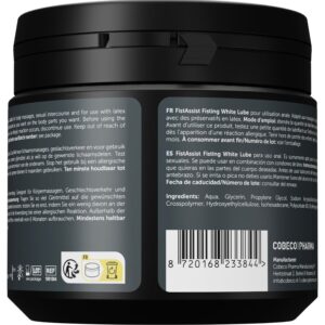 Cobeco Fist Assist — White Lube, Vegan, 500 ml, Extra-Thick — Creamy Lubricants — view 2