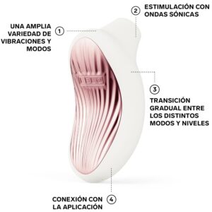 LELO Sona 3 — Clitoral Stimulator, App-Controlled — Air Pulse Vibrators — view 4