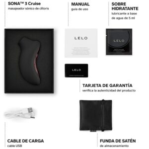 LELO Sona 3 Cruise — Clitoral Stimulator, App-Controlled — Air Pulse Vibrators — view 2
