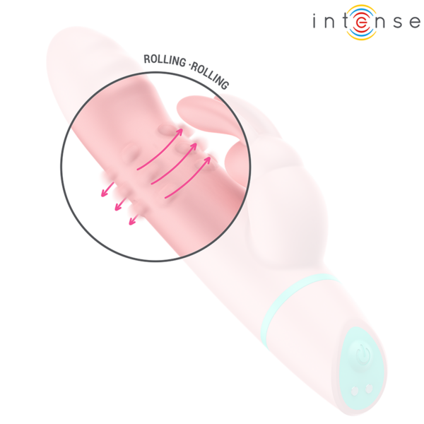 Intense Alvin — Rabbit Vibrator, Rechargeable, Pink — Rabbit Vibrators — view 5