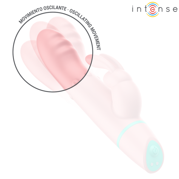 Intense Alvin — Rabbit Vibrator, Rechargeable, Pink — Rabbit Vibrators — view 6