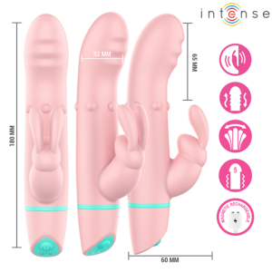 Intense Alvin — Rabbit Vibrator, Rechargeable, Pink — Rabbit Vibrators — view 4