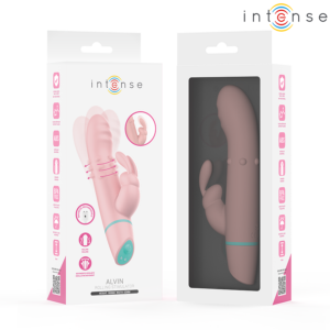 Intense Alvin — Rabbit Vibrator, Rechargeable, Pink — Rabbit Vibrators — view 3