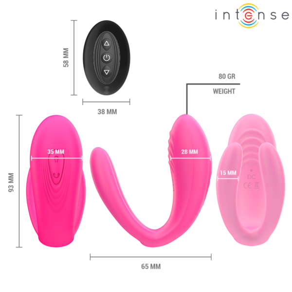 Intense Julia — Couples Vibrator, Remote Control — view 10