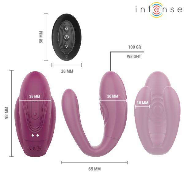 Intense Sandra — Couples Vibrator, Remote Control — view 6