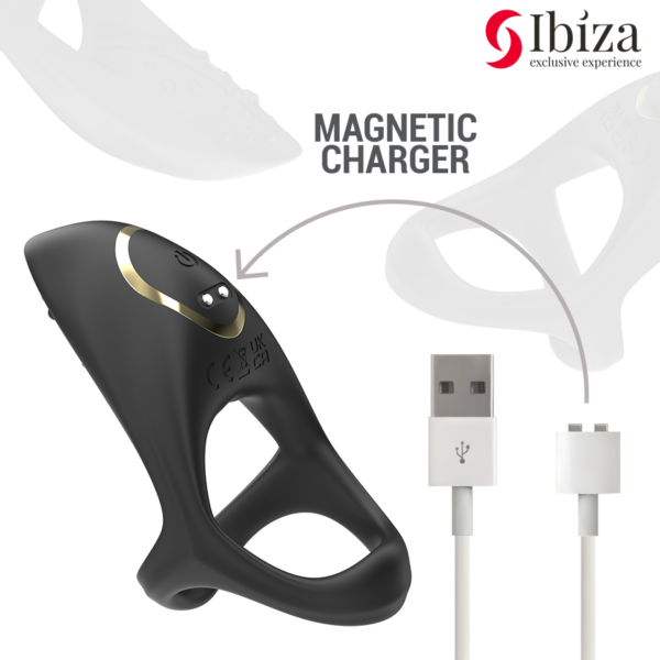Ibiza Multi Sensorial — Vibrating Cock Ring, Waterproof — Cock Rings — view 7