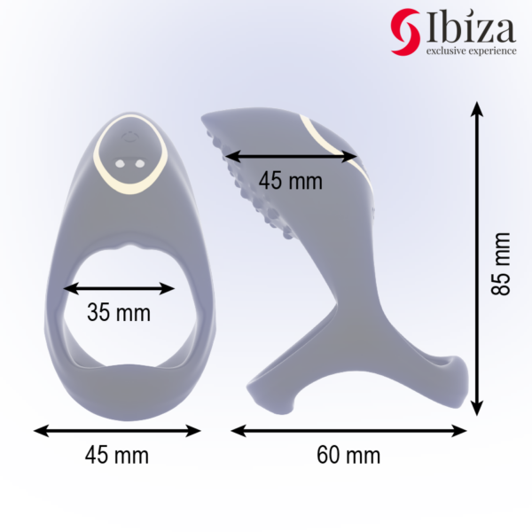 Ibiza Multi Sensorial — Vibrating Cock Ring, Waterproof — Cock Rings — view 6