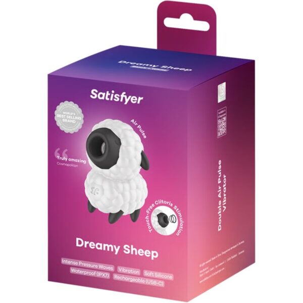 Satisfyer Dreamy Sheep — Air Pulse Stimulator, Waterproof — Air Pulse Vibrators — view 3