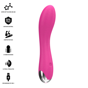 Intense Cher — Clitoral Vibrator, Silicone, Pink — Clitoral Vibrators — view 2