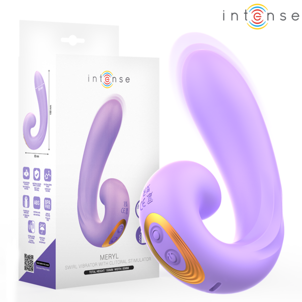Intense Meryl — Rabbit Vibrator, Waterproof, Lilac — Rabbit Vibrators