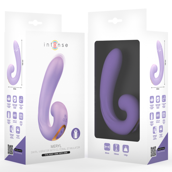 Intense Meryl — Rabbit Vibrator, Waterproof, Lilac — Rabbit Vibrators — view 5