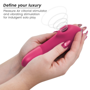 Womanizer Enhance — Air Pulse Stimulator, Waterproof, Pink — Air Pulse Vibrators — view 3