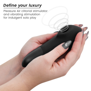 Womanizer Enhance — Air Pulse Stimulator, Waterproof, Black — Air Pulse Vibrators — view 3