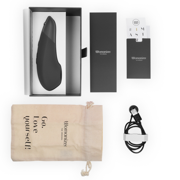 Womanizer Enhance — Air Pulse Stimulator, Waterproof, Black — Air Pulse Vibrators — view 6