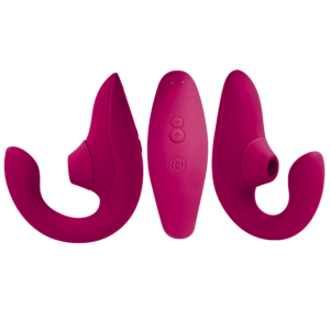Womanizer Blend — Rabbit Vibrator, Waterproof, Pink — Air Pulse Vibrators — view 2