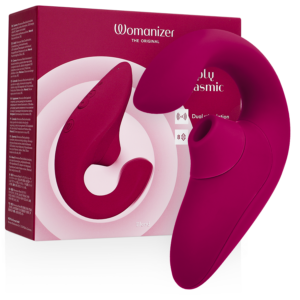 Womanizer Blend — Rabbit Vibrator, Waterproof, Pink — Air Pulse Vibrators