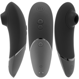 Womanizer Next — Air Pulse Stimulator, Waterproof, Black — Clitoral Stimulators — view 2
