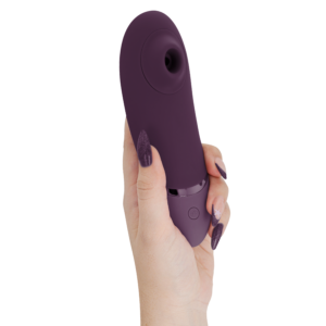 Womanizer Next — Air Pulse Stimulator, Waterproof, Dark Purple — Clitoral Stimulators — view 4