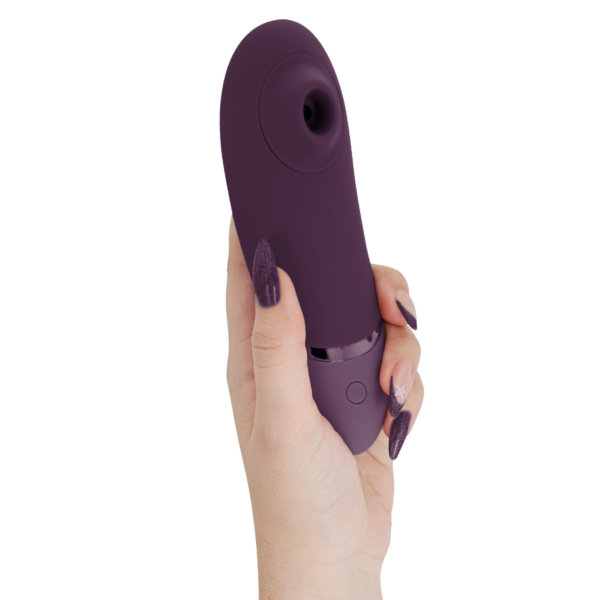 Womanizer Next — Air Pulse Stimulator, Waterproof, Dark Purple — Clitoral Stimulators — view 4