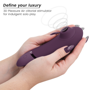 Womanizer Next — Air Pulse Stimulator, Waterproof, Dark Purple — Clitoral Stimulators — view 3