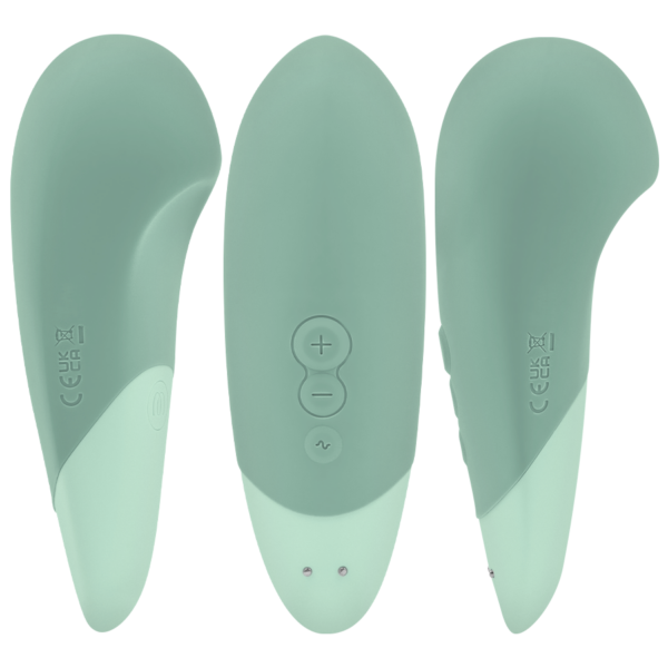 Womanizer Vibe — Lay-On Vibrator, Waterproof, Sage — Clitoral Stimulators — view 2