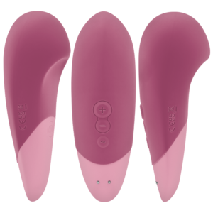 Womanizer Vibe — Lay-On Vibrator, Waterproof, Dusky Pink — Clitoral Stimulators — view 2