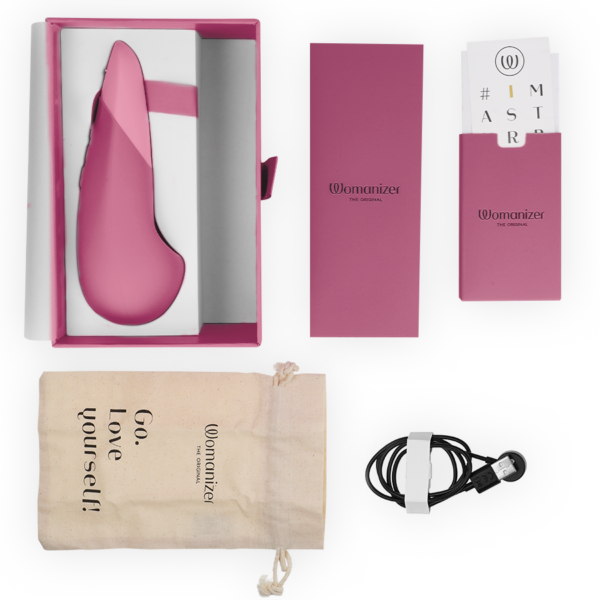 Womanizer Vibe — Lay-On Vibrator, Waterproof, Dusky Pink — Clitoral Stimulators — view 6