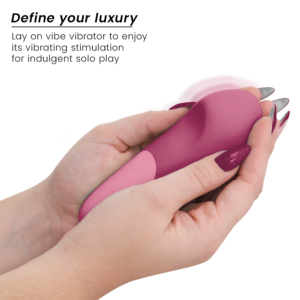 Womanizer Vibe — Lay-On Vibrator, Waterproof, Dusky Pink — Clitoral Stimulators — view 3