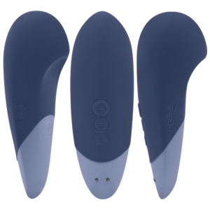 Womanizer Vibe — Lay-On Vibrator, Waterproof, Dark Blue — Clitoral Stimulators — view 2