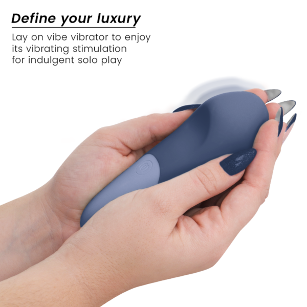 Womanizer Vibe — Lay-On Vibrator, Waterproof, Dark Blue — Clitoral Stimulators — view 3