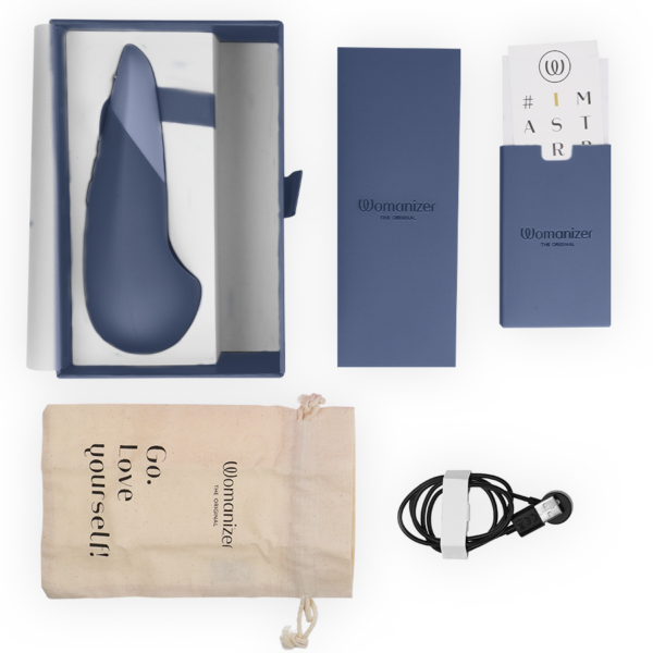 Womanizer Vibe — Lay-On Vibrator, Waterproof, Dark Blue — Clitoral Stimulators — view 6