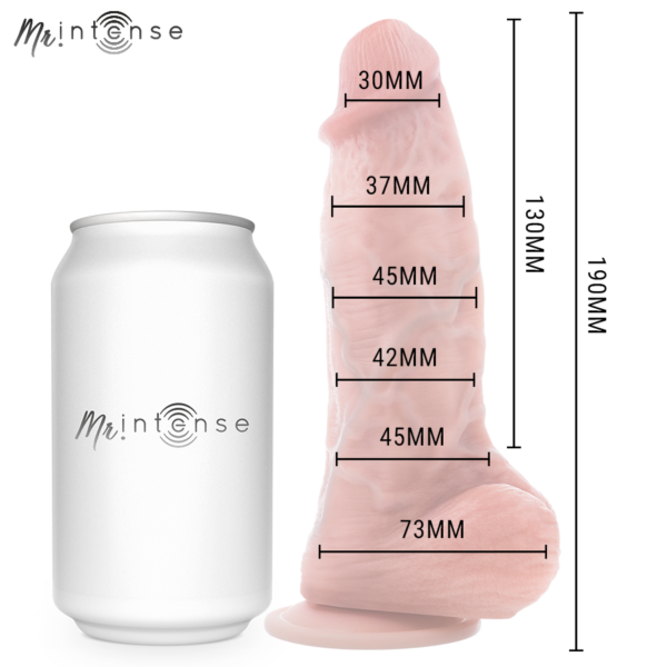Mr Intense Spencer Small — Silicone Dildo 19 cm — Anal — view 5