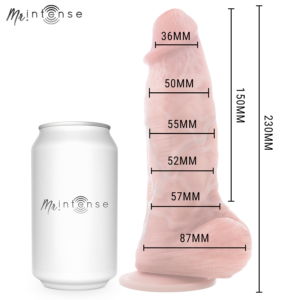 Mr Intense Spencer Medium — Silicone Dildo 23 cm — Anal — view 2