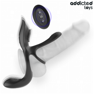 Addicted Toys Clitoral — Vibrating Cock Ring, Remote Control — Cock Rings — view 4