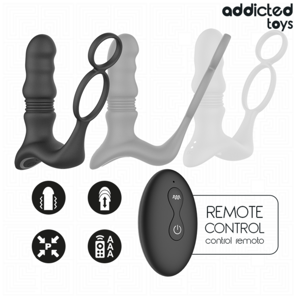 Addicted Toys Up and Down — Prostate Vibrator, Cock Ring — Anal — view 4