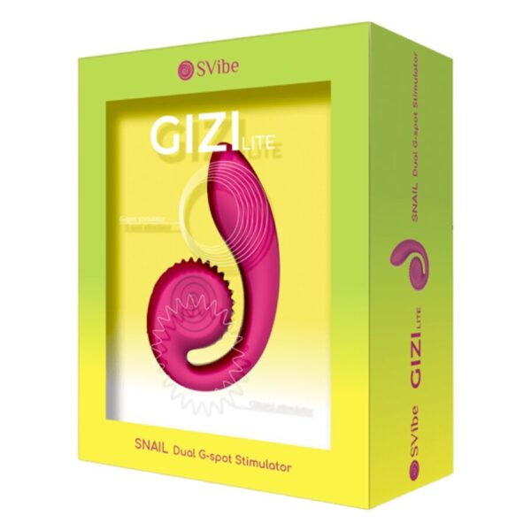 Snail Vibe Gizi Lite — G-Spot Vibrator, Silicone, Pink — G-Spot Vibrators — view 4