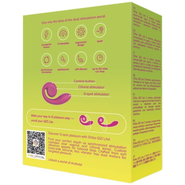 Snail Vibe Gizi Lite — G-Spot Vibrator, Silicone, Pink — G-Spot Vibrators — view 5