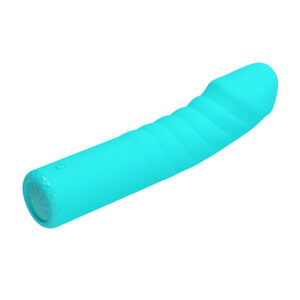 Pretty Love Rylan — G-Spot Vibrator, Ribbed, Blue — G-Spot Vibrators — view 2