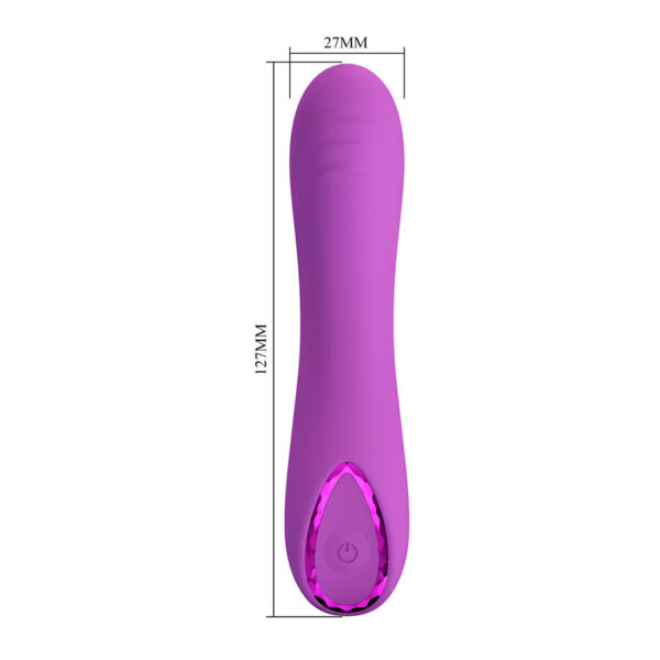 Pretty Love DJ Dick — G-Spot Vibrator, Rechargeable, Purple — G-Spot Vibrators — view 5