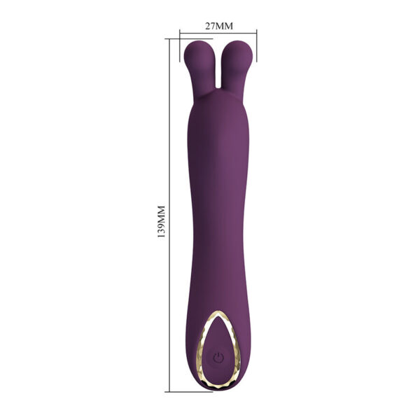 Pretty Love DJ Rabbit — G-Spot Vibrator, Rechargeable, Purple — G-Spot Vibrators — view 8