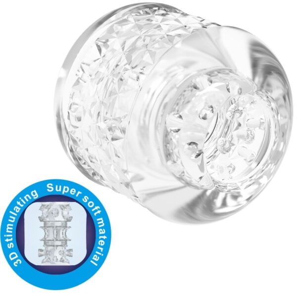 Pretty Love Crystle Double Entry — Stroker, Transparent — Couples — view 4