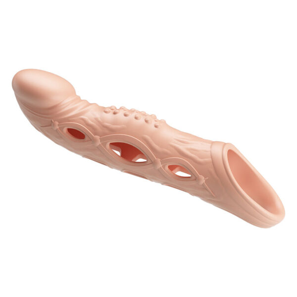 Pretty Love Brad — Vibrating Penis Sleeve, Natural — Penis Accessories — view 6