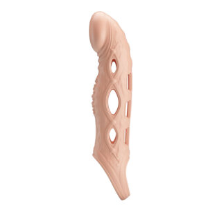 Pretty Love Brad — Vibrating Penis Sleeve, Natural — Penis Accessories — view 3