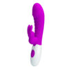 Pretty Love Naughty Bunny — Rabbit Vibrator, Silicone, Fuchsia — Rabbit Vibrators