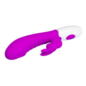 Pretty Love Naughty Bunny — Rabbit Vibrator, Silicone, Fuchsia — Rabbit Vibrators — view 2