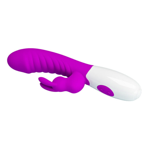 Pretty Love Naughty Bunny — Rabbit Vibrator, Silicone, Fuchsia — Rabbit Vibrators — view 3