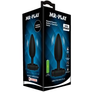 Mr Play Super Power — Vibrating Butt Plug — Anal — view 2