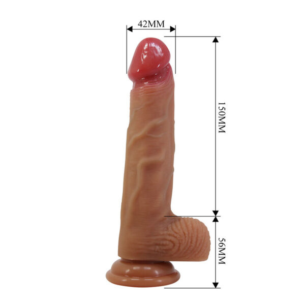 Pretty Love Lisle — Realistic Dildo, Suction Cup, 20.6 cm — Dildos — view 6